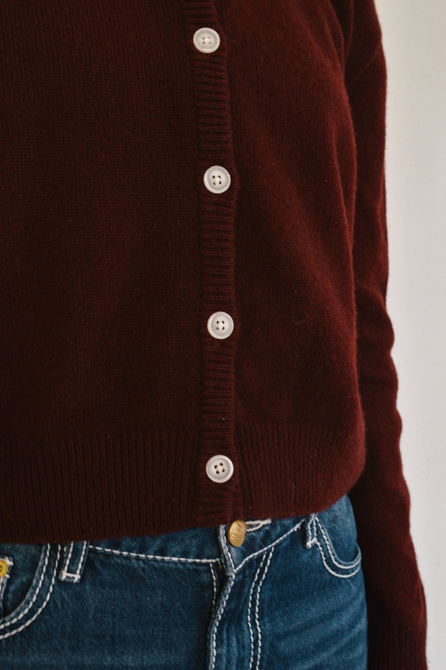 LIMITED EDITION PORT POPPY CARDIGAN