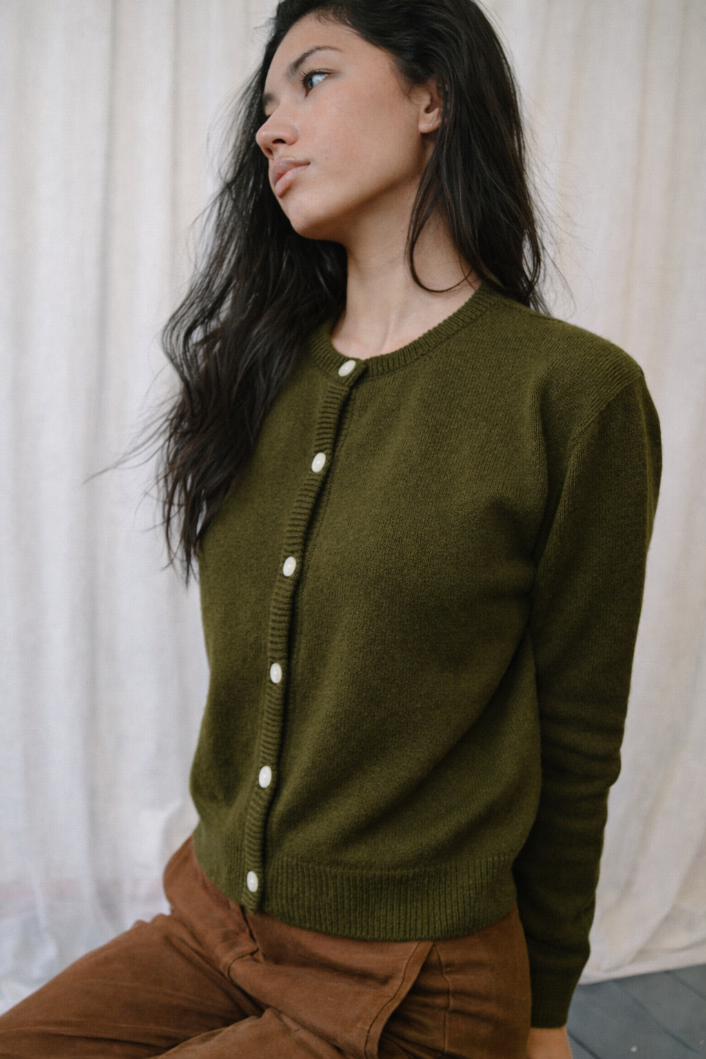 POPPY LAMBSWOOL CARDIGAN