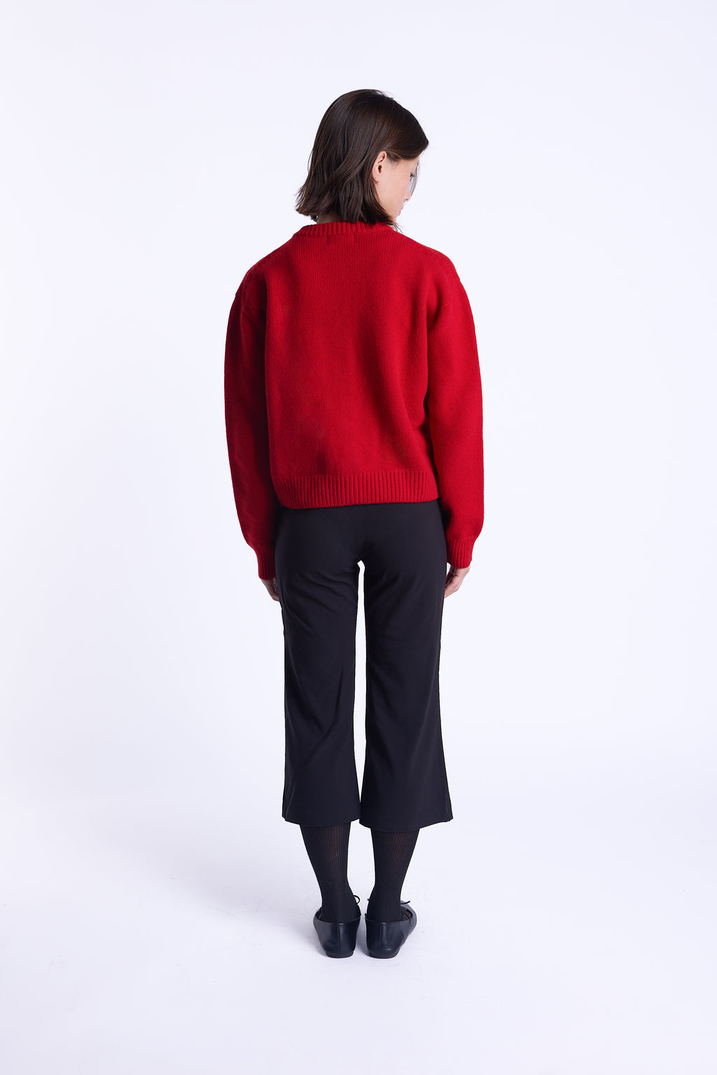 Chunky Poppy 100% Lambswool Cardigan