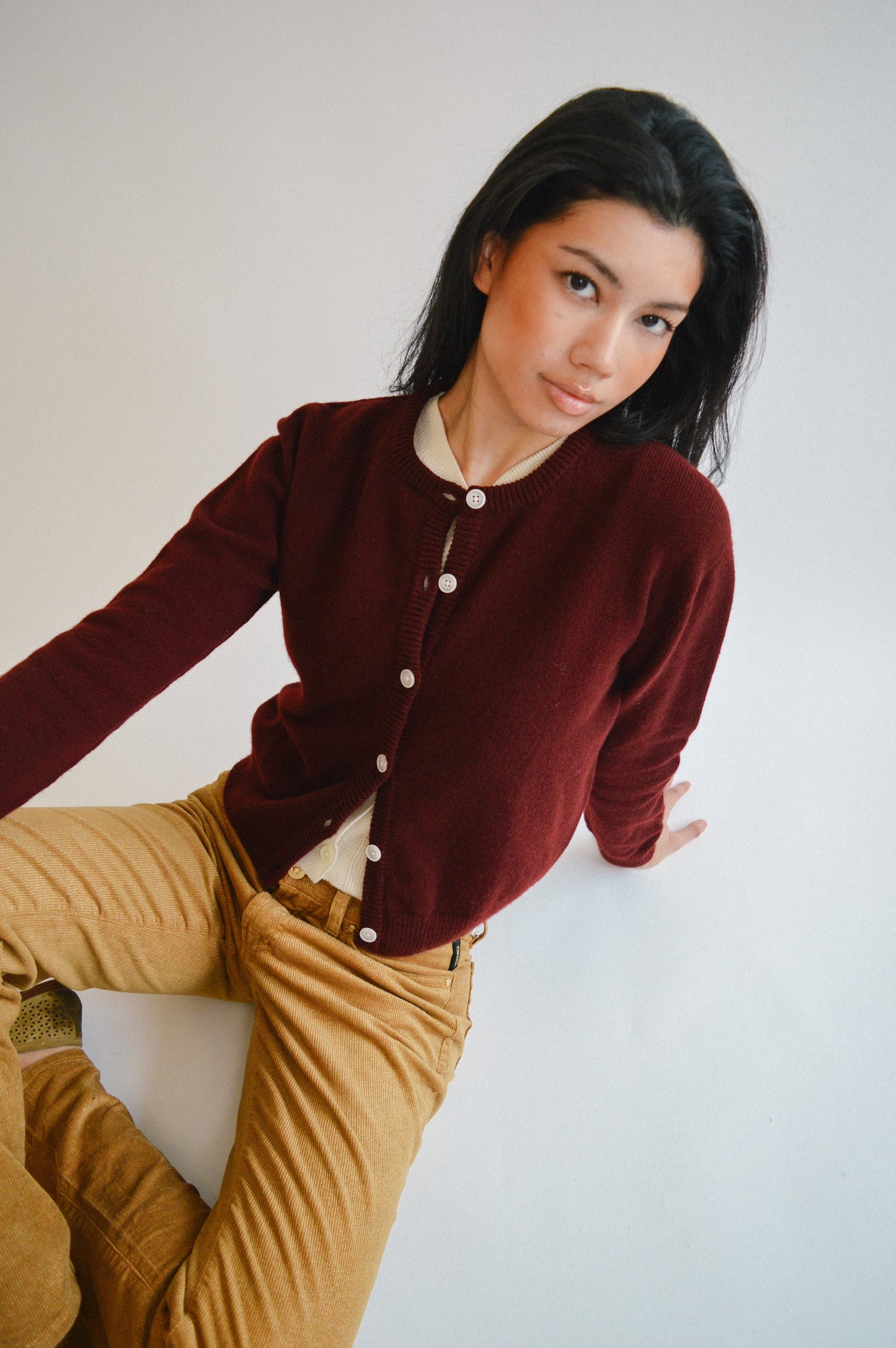 LIMITED EDITION PORT POPPY CARDIGAN