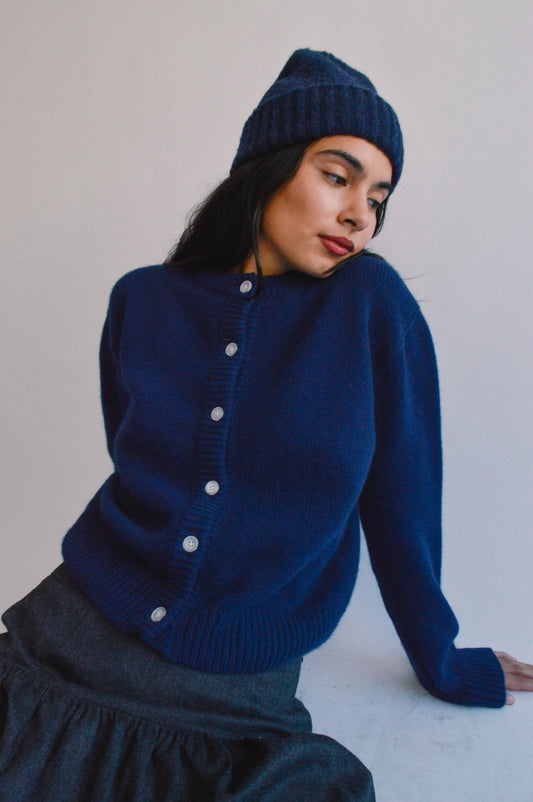 CHUNKY POPPY CARDIGAN (5GG)